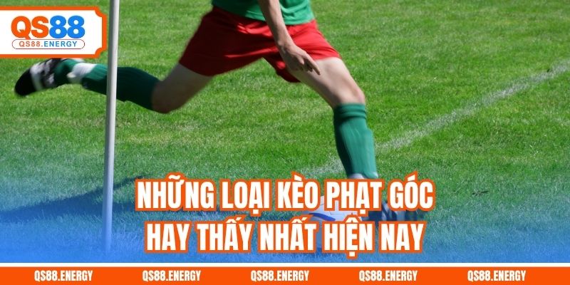 Những loại kèo phạt góc hay thấy nhất hiện nay